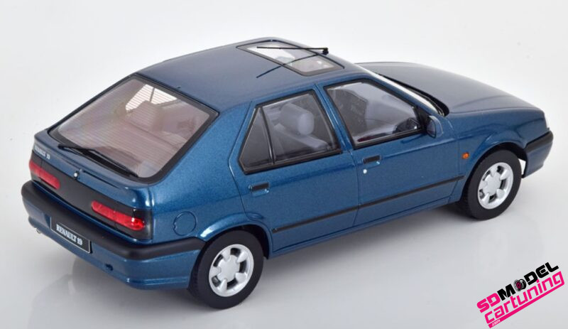 1:18 Renault 19 - 1994 - Blauw Metallic – Image 2