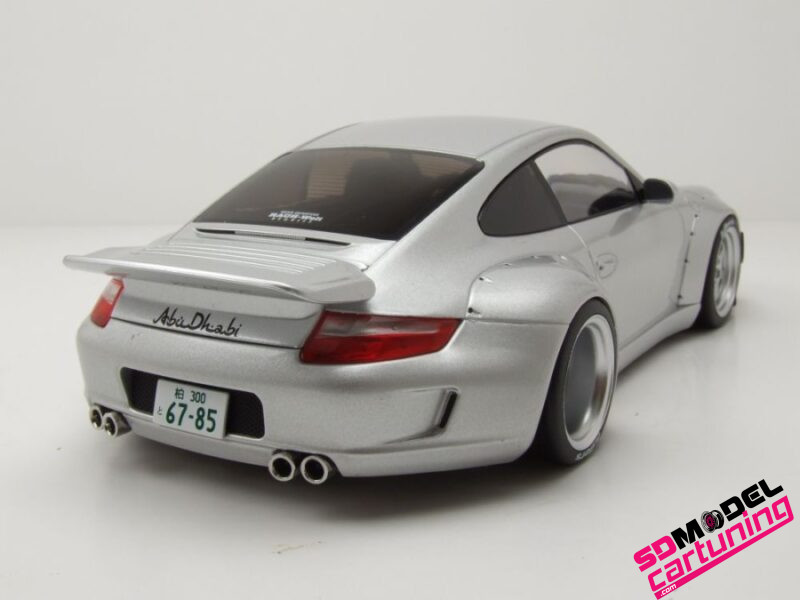 1:18 Porsche 997 RWB - Zilver - immagine 4