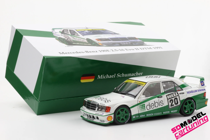 1:18 Mercedes-Benz 190E 2.5-16 Evo II #20 DTM 1991