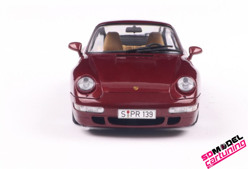 1:18 Porsche 911 993 Turbo - 1997 - Arena Red - Imagen 4
