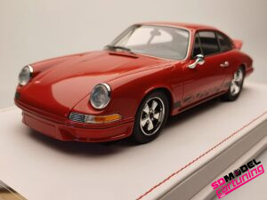 1:18 Porsche 911 Carrera 2.7 RS - Rosso - Vetrina di lusso inclusa