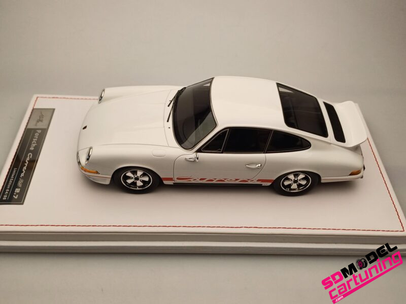 1:18 Porsche 911 Carrera 2.7 RS - Wit - Inclusief luxe vitrinebox – Bild 8