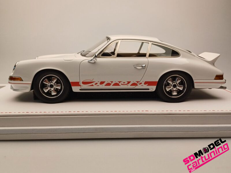 1:18 Porsche 911 Carrera 2.7 RS - Wit - Inclusief luxe vitrinebox – Bild 3