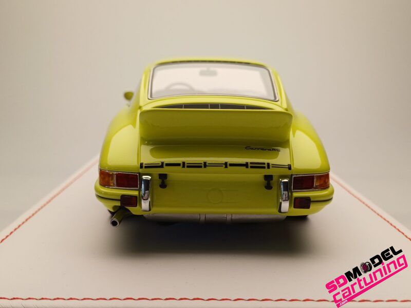 1:18 Porsche 911 Carrera 2.7 RS - Geel - Inclusief luxe vitrinebox - immagine 6