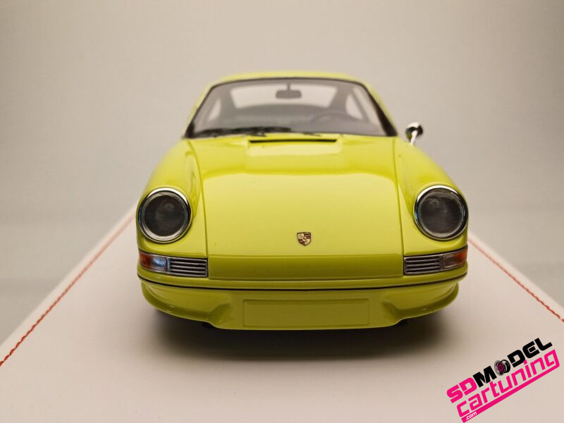 1:18 Porsche 911 Carrera 2.7 RS - Geel - Inclusief luxe vitrinebox - immagine 5