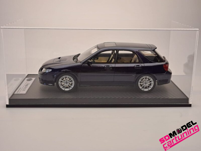 1:18 Saab 9-2X - Blauw - Inclusief Luxe Vitrinebox – Bild 11