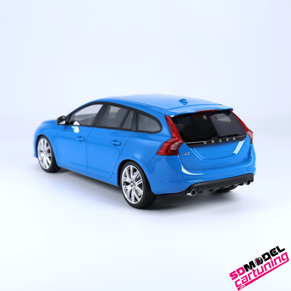 Volvo V60 Polestar Engineered T6 Awd 2016 White Dna Dna000144 1:18