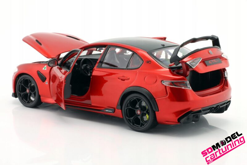 1:18 Alfa Romeo Giulia GTA M - 2020 - Metallic rood - Afbeelding 3