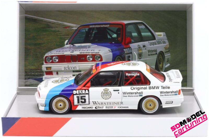 1:18 BMW E30 M3 #15 - DTM Champion 1989 R. Ravaglia – Image 2