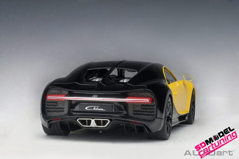 1:18 Bugatti Chiron - 2017 - Geel / Zwart - Imagen 7