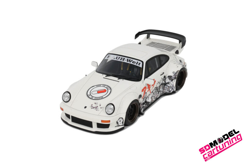 1:18 Porsche 911 RWB 964 Akira - 2024 - Wit – Image 4