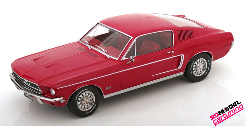 1:18 Ford Mustang GT Fastback - 1968 - Red