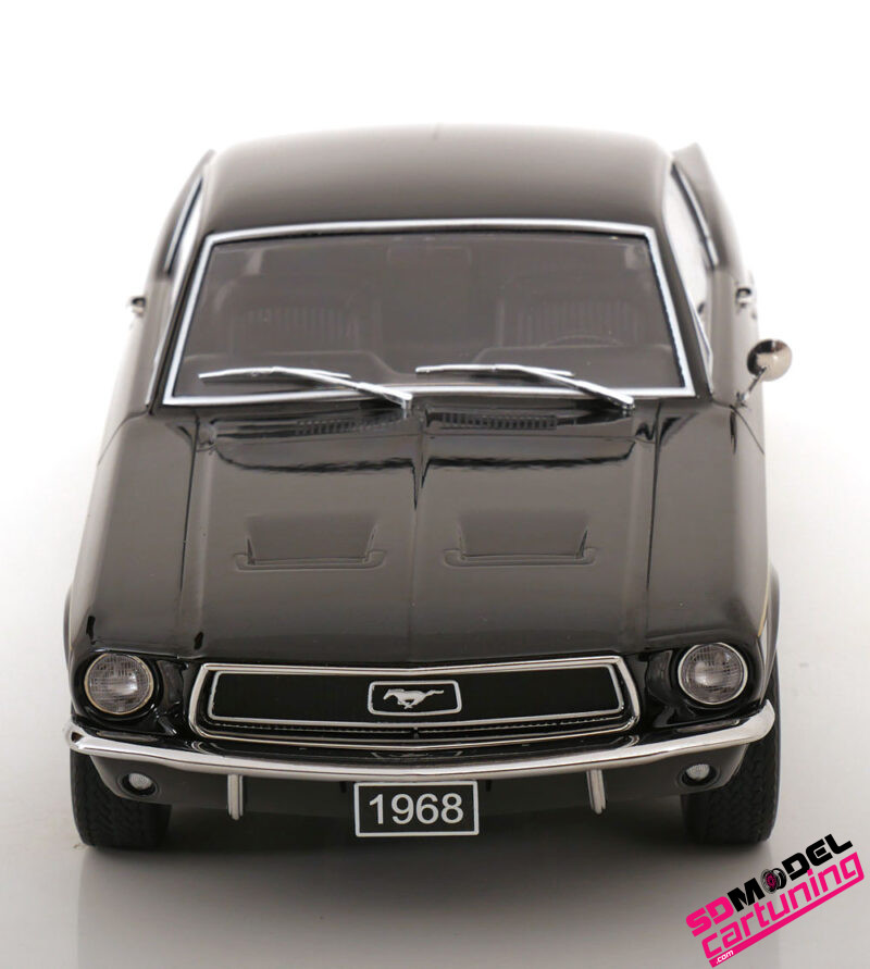 1:18 Ford Mustang GT Fastback – 1968 – Zwart - immagine 4
