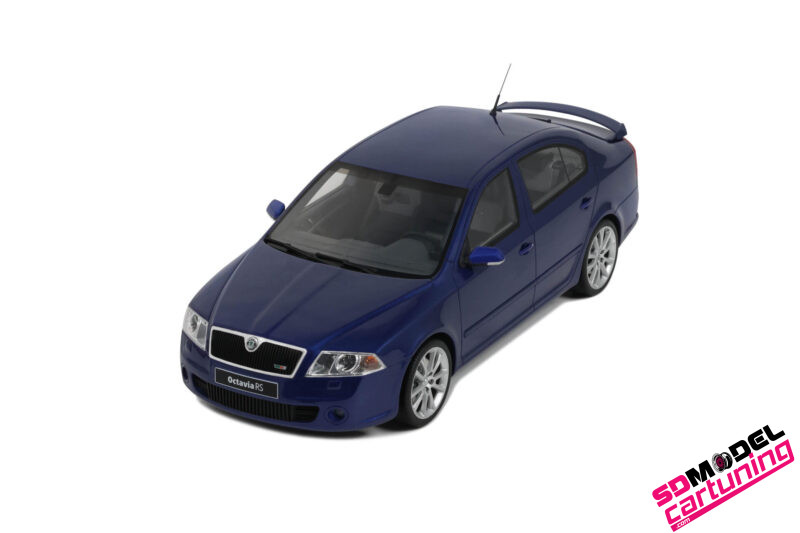 1:18 Skoda Octavia RS 2.0 TFSI Race - 2006 - Blauw Metallic - Afbeelding 4