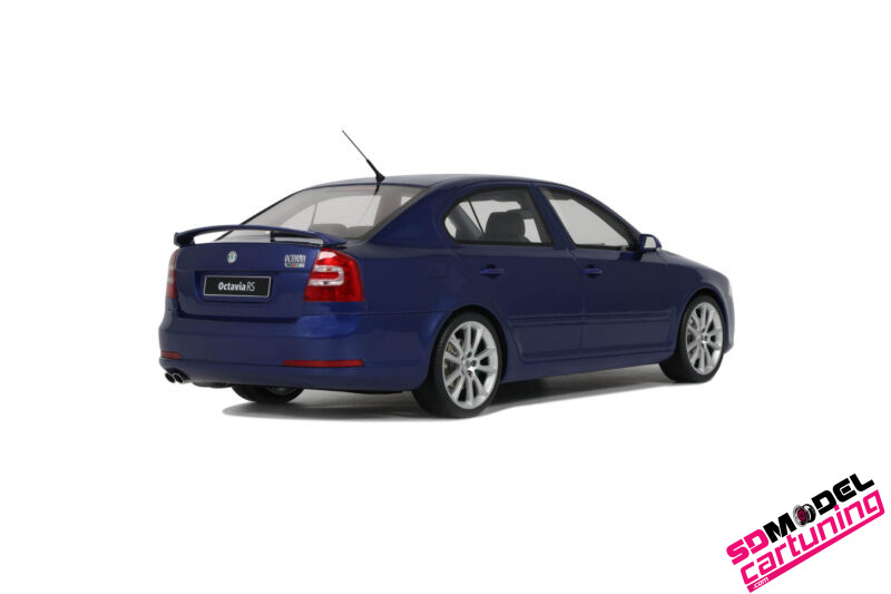 1:18 Skoda Octavia RS 2.0 TFSI Race - 2006 - Blauw Metallic - Afbeelding 2