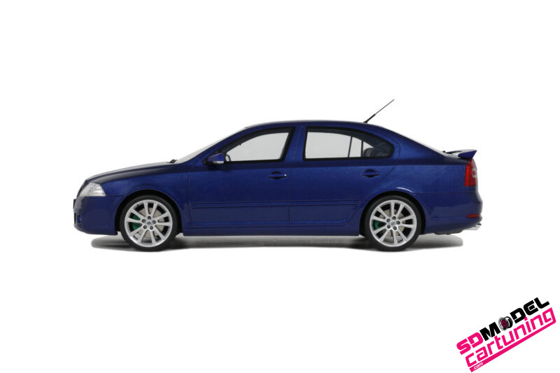 1:18 Skoda Octavia RS 2.0 TFSI Race - 2006 - Blauw Metallic - Afbeelding 3