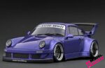 1:18 Porsche 930 RWB - Llantas Work M1 - Violeta metalizado