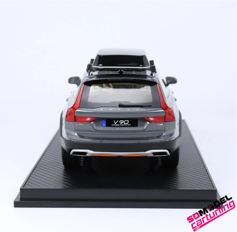 1:18 Volvo V90 CC Ocean Race - Grijs - Inclusief Luxe  Vitrinebox - Imagen 5