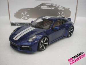 1:18 Porsche 911 (992) Sport Classic – Blauw Metallic