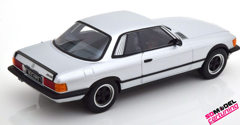 1:18 Mercedes 500 SLC 6.0 AMG C107 - 1985 - Zilver – Bild 3