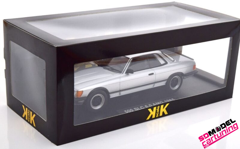 1:18 Mercedes 500 SLC 6.0 AMG C107 - 1985 - Zilver – Bild 4