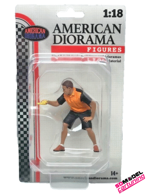 1:18 Polish & Shine figuur - Detail masters series.