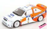 1:18 Ford Escort RS WRC #6 Rally Acropolis Kankkunen/Repo - 1997