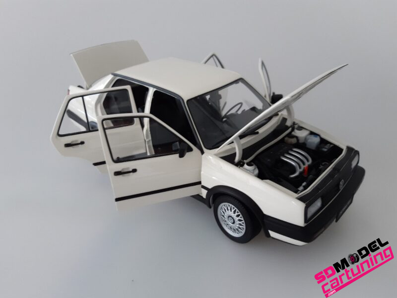1:18 Volkswagen Jetta mk2 GT - Wit - immagine 4