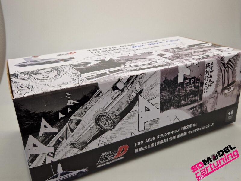 1:18 Toyota AE86 - Wit - Tissue Case - immagine 8