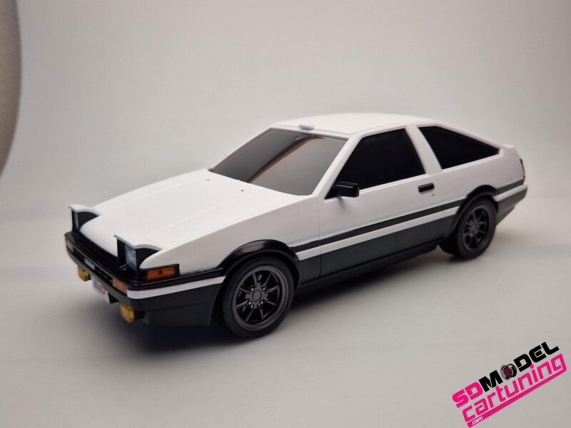1:18 Toyota AE86 - Wit - Tissue Case - immagine 2