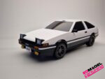 1:18 Toyota AE86 - Bianco - Custodia per tessuti