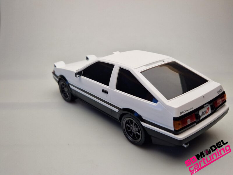 1:18 Toyota AE86 - Wit - Tissue Case - immagine 4