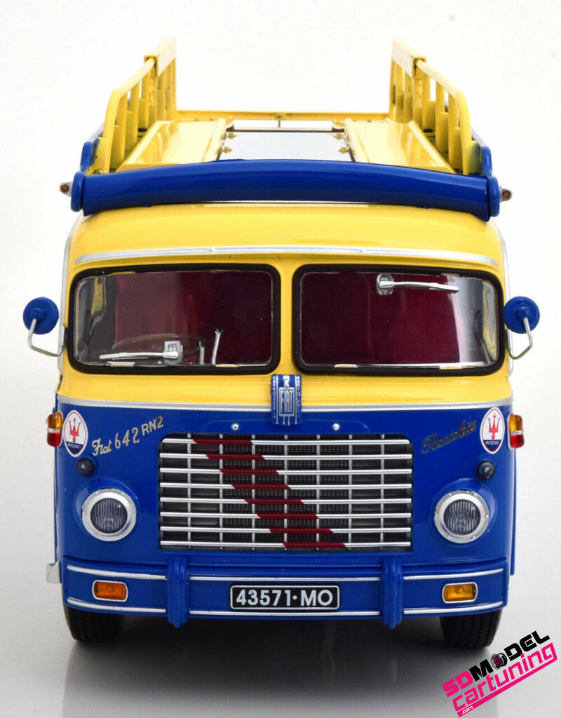 1:18 Fiat 642 RN2 Bartoletti Maserati race transporter 1957 - Afbeelding 4