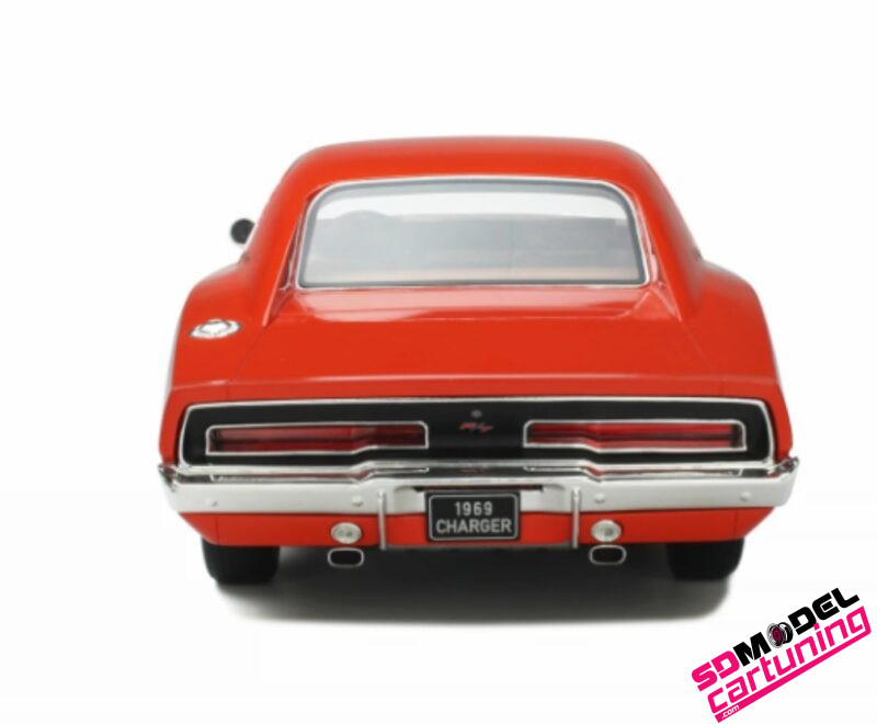 1:12 Dodge Charger Hemi - 1969 - Oranje - Afbeelding 5