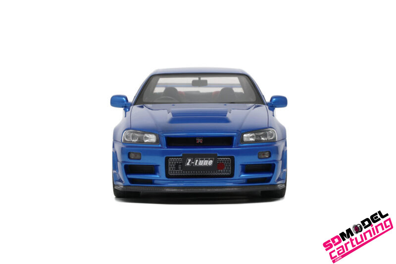 1:12 Nissan Skyline R34 GT-R Nismo Z-Tune - 2005 - Blauw - Afbeelding 6