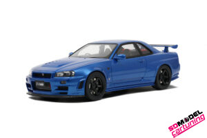 1:12 Nissan Skyline R34 GT-R Nismo Z-Tune - 2005 - Blauw