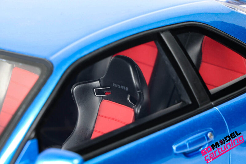 1:12 Nissan Skyline R34 GT-R Nismo Z-Tune - 2005 - Blauw - Afbeelding 8