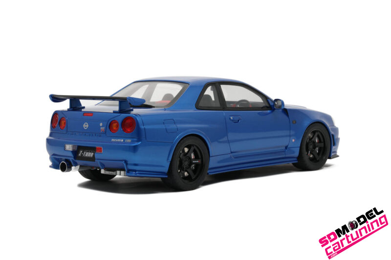 1:12 Nissan Skyline R34 GT-R Nismo Z-Tune - 2005 - Blauw - Afbeelding 3