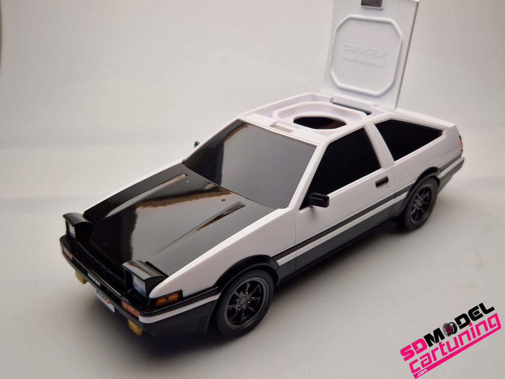 Case Computer Ae86 1:18 Toyota AE86 - White/Black - Tissue Case - SDmodelcartuning.com