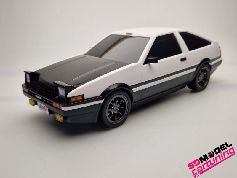 1:18 Toyota AE86 - White/Black - Tissue Case