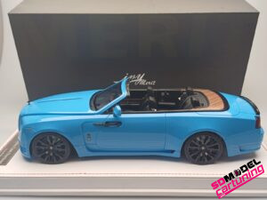 1:18 Rolls Royce Novitec Spofec Dawn Overdose - Blue/Black - Includes display box + Baseplate