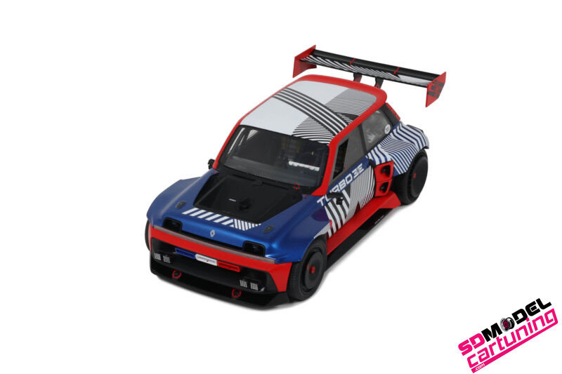 1:18 Renault 5 Turbo 3E E-Tech – 2023 – Metal Blauw - immagine 6