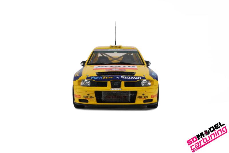 1:18 Seat Cordoba Evo 2 WRC H. Rovanpera – San Remo 1999 – Geel - immagine 4