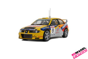 1:18 Seat Cordoba Evo 2 WRC H. Rovanpera – San Remo 1999 – Geel