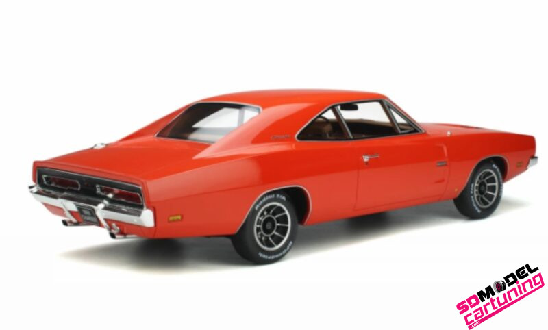 1:12 Dodge Charger Hemi - 1969 - Oranje - Afbeelding 2