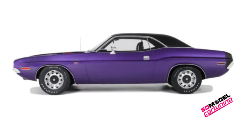 1:12 Dodge Challenger R/T - 1970 - Plum Crazy - Afbeelding 2