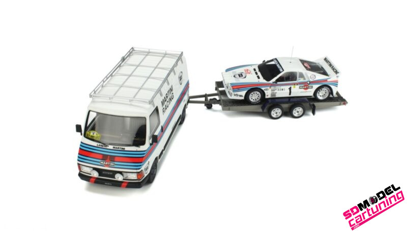 1:18 Pack Fiat 242 Lancia 037 GR.B #1 Rallye Monte Carlo - 1983 - W. Rohr - Afbeelding 8