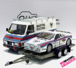 1:18 Pack Fiat 242 Lancia 037 GR.B #1 Rallye Monte Carlo - 1983 - W. Rohr