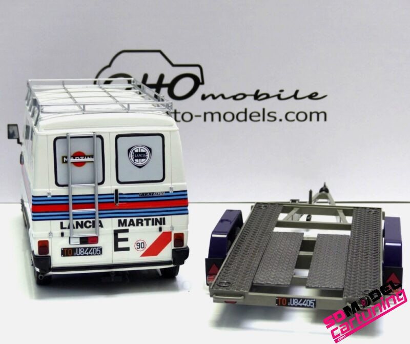 1:18 Pack Fiat 242 Lancia 037 GR.B #1 Rallye Monte Carlo - 1983 - W. Rohr - Afbeelding 2