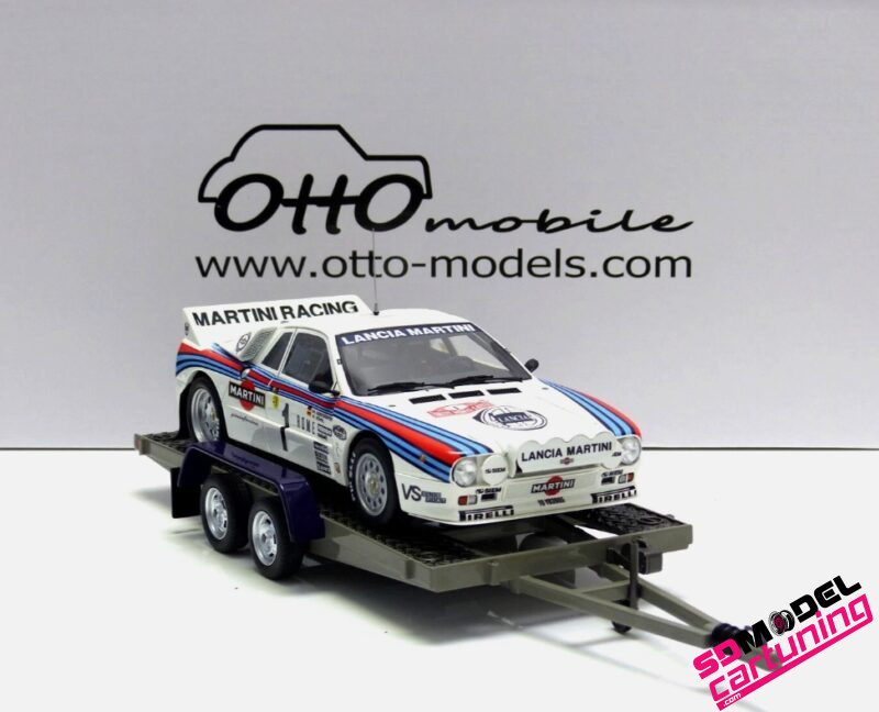 1:18 Pack Fiat 242 Lancia 037 GR.B #1 Rallye Monte Carlo - 1983 - W. Rohr - Afbeelding 4